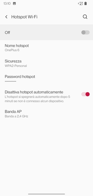 Attiva Hotspot Wi-Fi