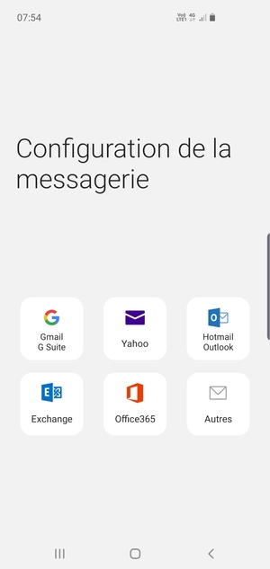 Sélectionnez Autres