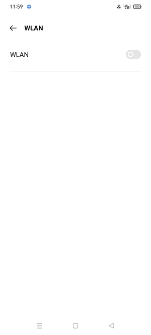 Schalten Sie WLAN ein