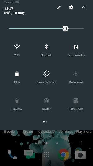 Desactive Wi-Fi y Bluetooth