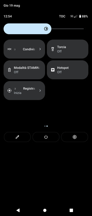 Seleziona Modalità STAMINA