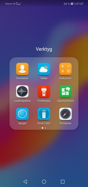 Välj Kontakter
