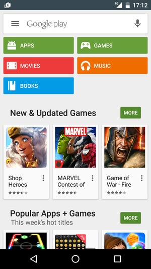Select the Search bar