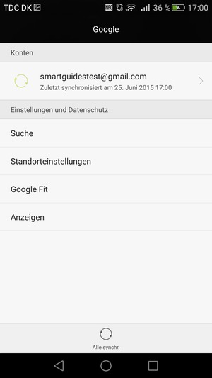 Wählen Sie Ihr Konto