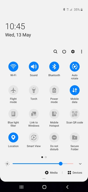 Turn off Wi-Fi  and Bluetooth