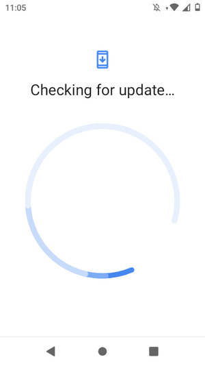 Wait for the search to finish