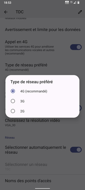 Sélectionnez votre option préférée