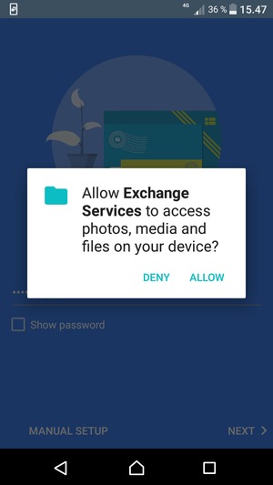 Select ALLOW