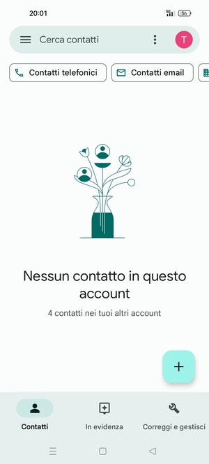 Seleziona Correggi e gestisci