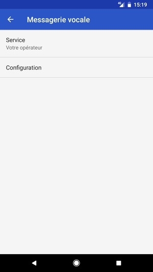 Sélectionnez Configuration