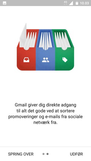 Vælg UDFØR