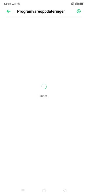 Vent til søket er ferdig