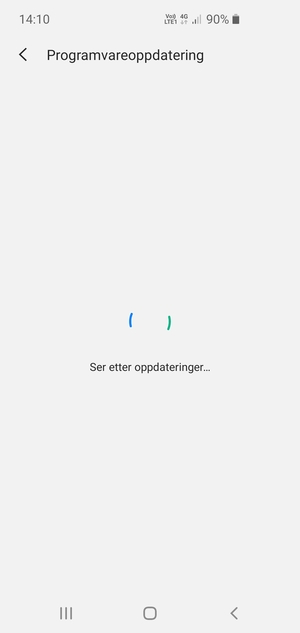 Vent til søket er ferdig