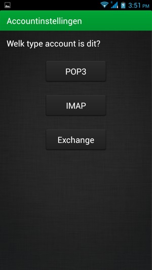 Selecteer Exchange