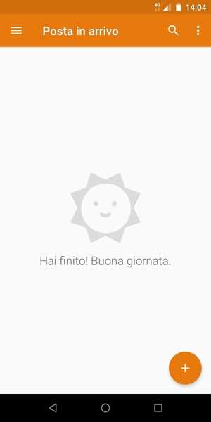 Il tuo account è pronto per l'uso