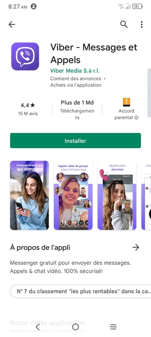 Sélectionnez Installer