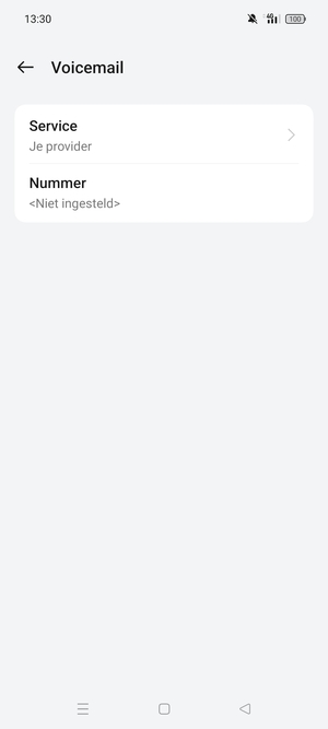 Selecteer Nummer