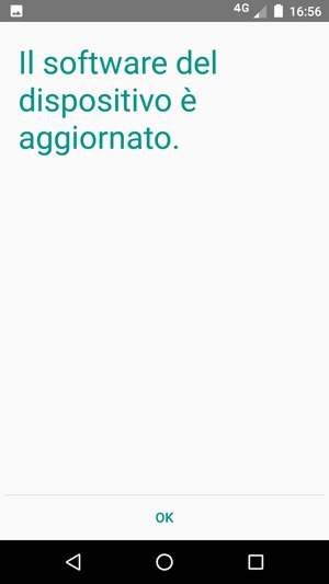 Se il tuo telefono è aggiornato, seleziona OK