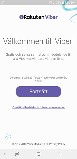 Din app är redo att användas