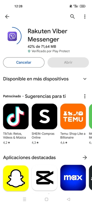 Espere a que el proceso de instalación finalice