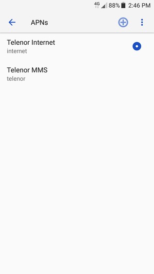 Select the Menu button