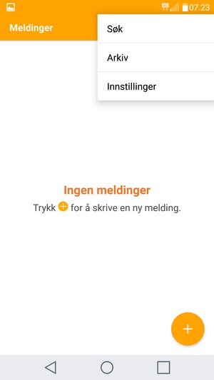 Velg Innstillinger