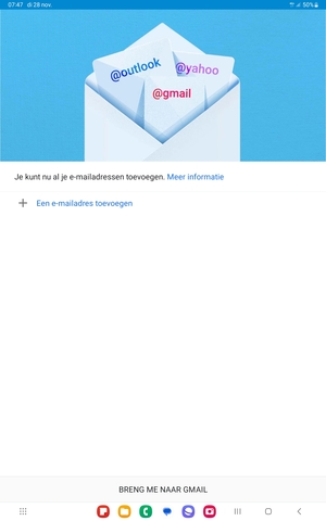 Selecteer Een e-mailadres toevoegen