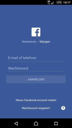 Uw app is klaar voor gebruik