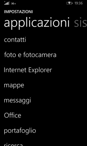 Seleziona messaggi
