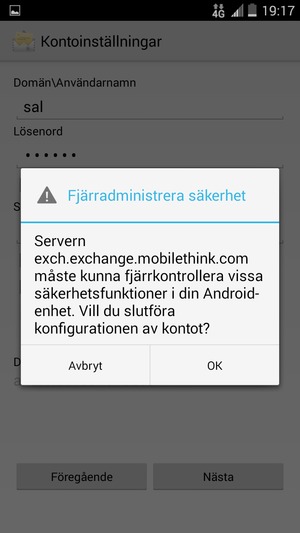 Välj OK