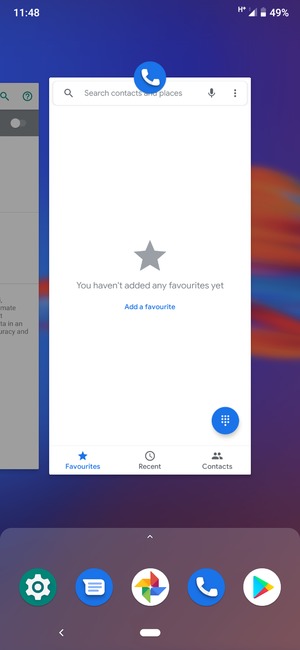 Swipe apps up to close them. This will save battery.