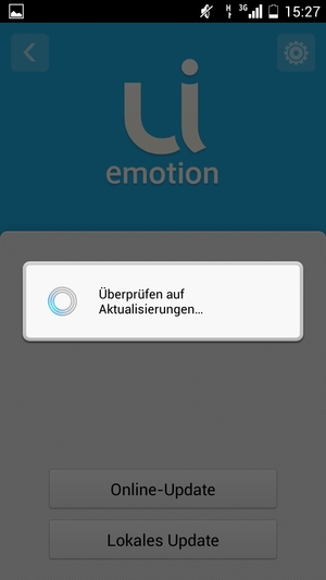 Warten Sie, bis die Suche abgeschlossen ist