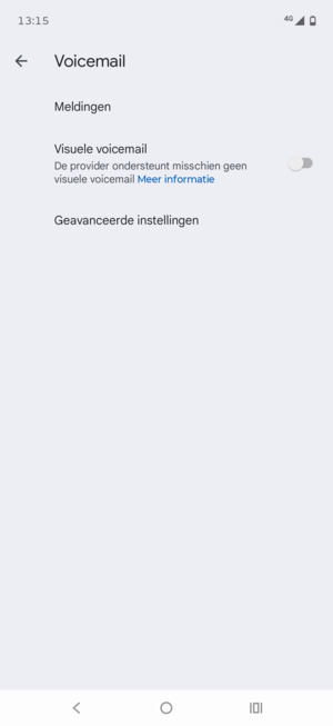 Selecteer Geavanceerde instellingen