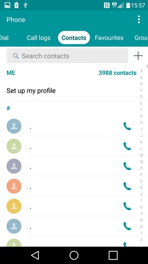 Select the Menu button