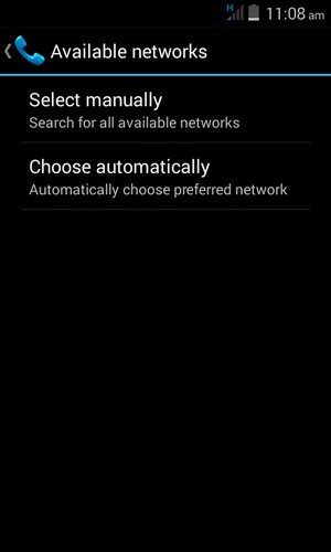 Select Select manually