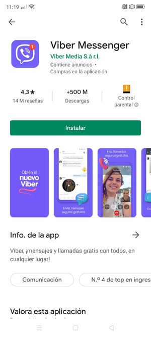 Seleccione Instalar