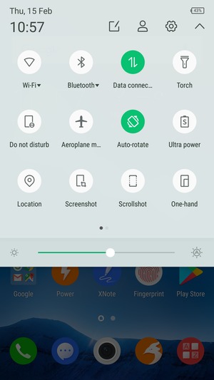 Turn on Ultra power