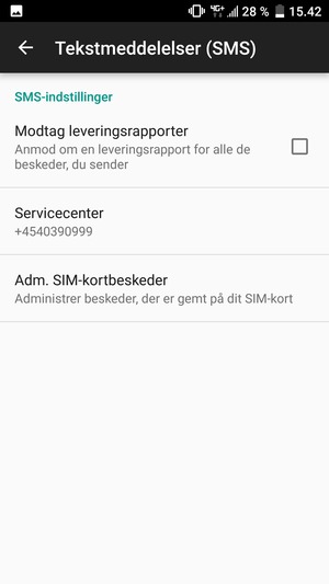 Vælg Servicecenter