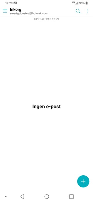 Din Hotmail är klar att användas