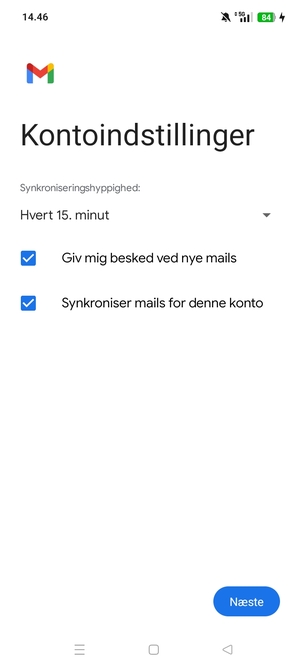Vælg Næste
