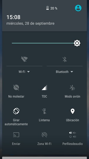 Desactive Ubicación