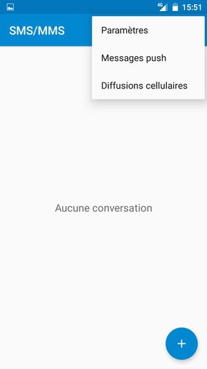 Sélectionnez Paramètres