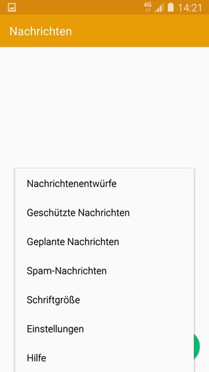 Wählen Sie Einstellungen