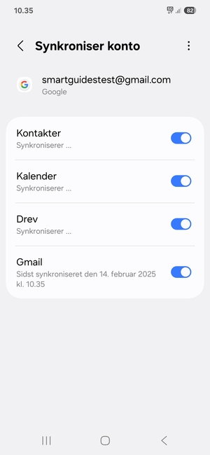 Dine kontakter fra Google vil nu blive synkroniseret til din Galaxy