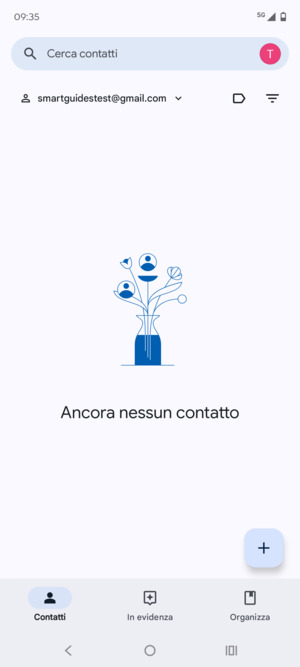 Seleziona Organizza