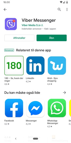 Vælg Åbn
