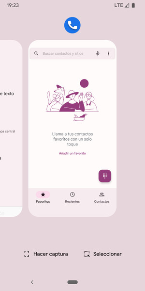 Deslice las aplicaciones hacia arriba para cerrarlas