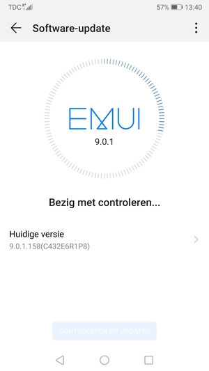Wacht tot de zoekopdracht beëindigd is