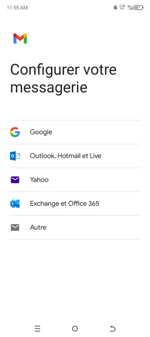 Sélectionnez Autre