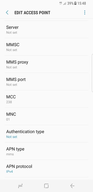 Select the Menu button